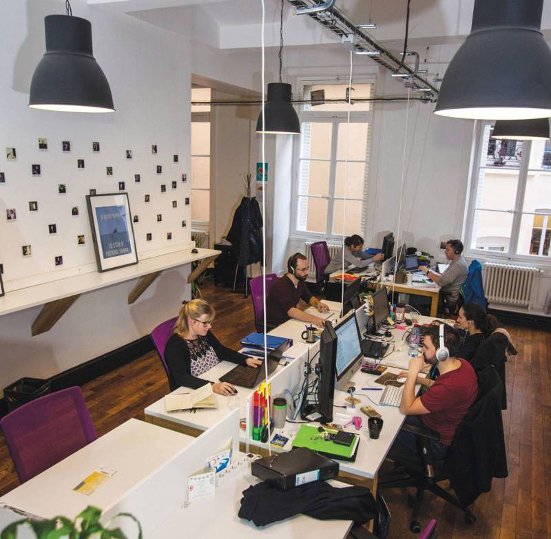 Écoworking, Lyon Centre, place des Terreaux, coworking avec charme et spacieux 